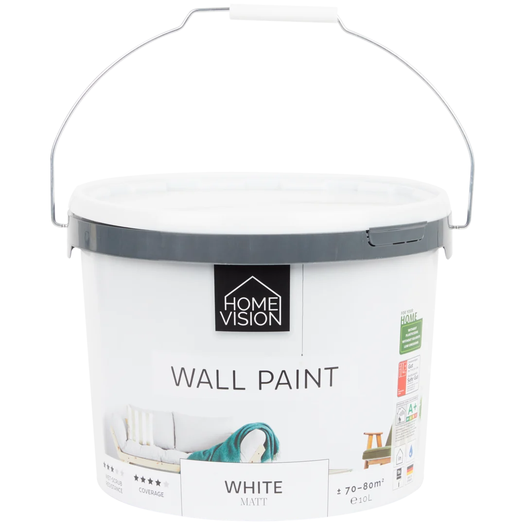 Home Vision matte muurverf wit 10 liter