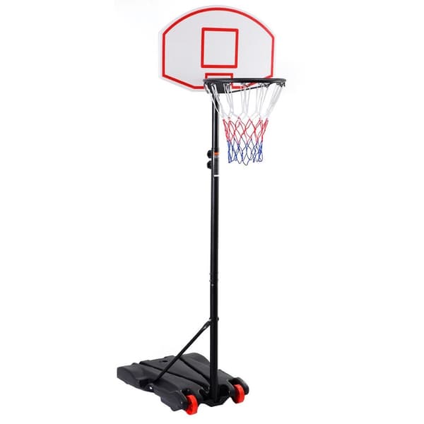 Basketballstativ mobil basketballkurv med stativ høydejusterbar