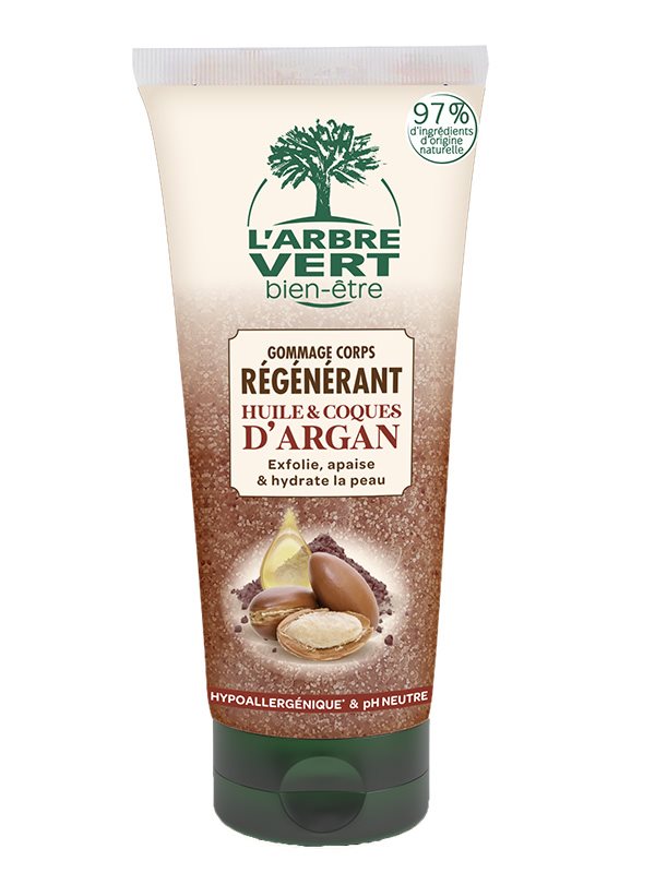 L'ARBRE VERT Körperpeeling Argan französisch Tb 200 ml
