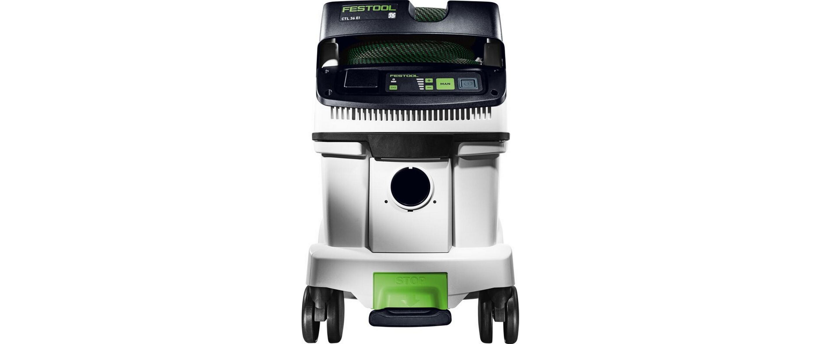 Nass-/Trockensauger CLEANTEC CTL 36 EI<br>Kompaktes Absaugmobil
