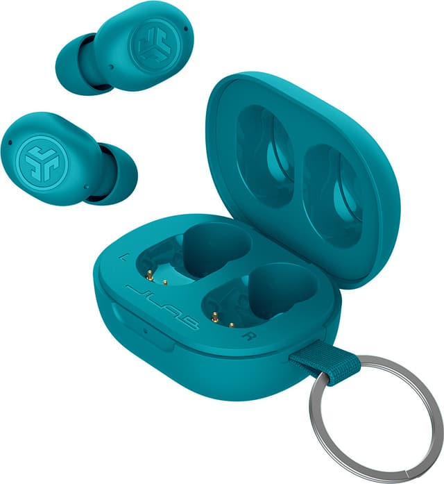 JLab Jbuds Mini true wireless in-ear høretelefoner (aqua)