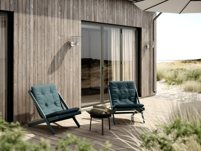 Karup Design Boogie klapstoel blauw, Beach Blue