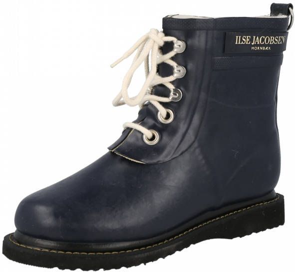 Ilse Jacobsen Rubberlaars Laag Indigo Blauw Donkerblauw