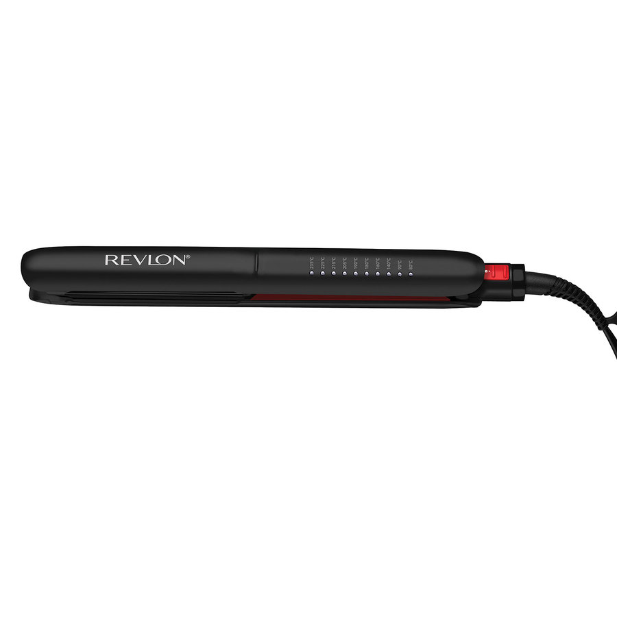Revlon Tools Smoothstay™ 25mm Coconut-Oil Infused Straightener + Travel Pouch