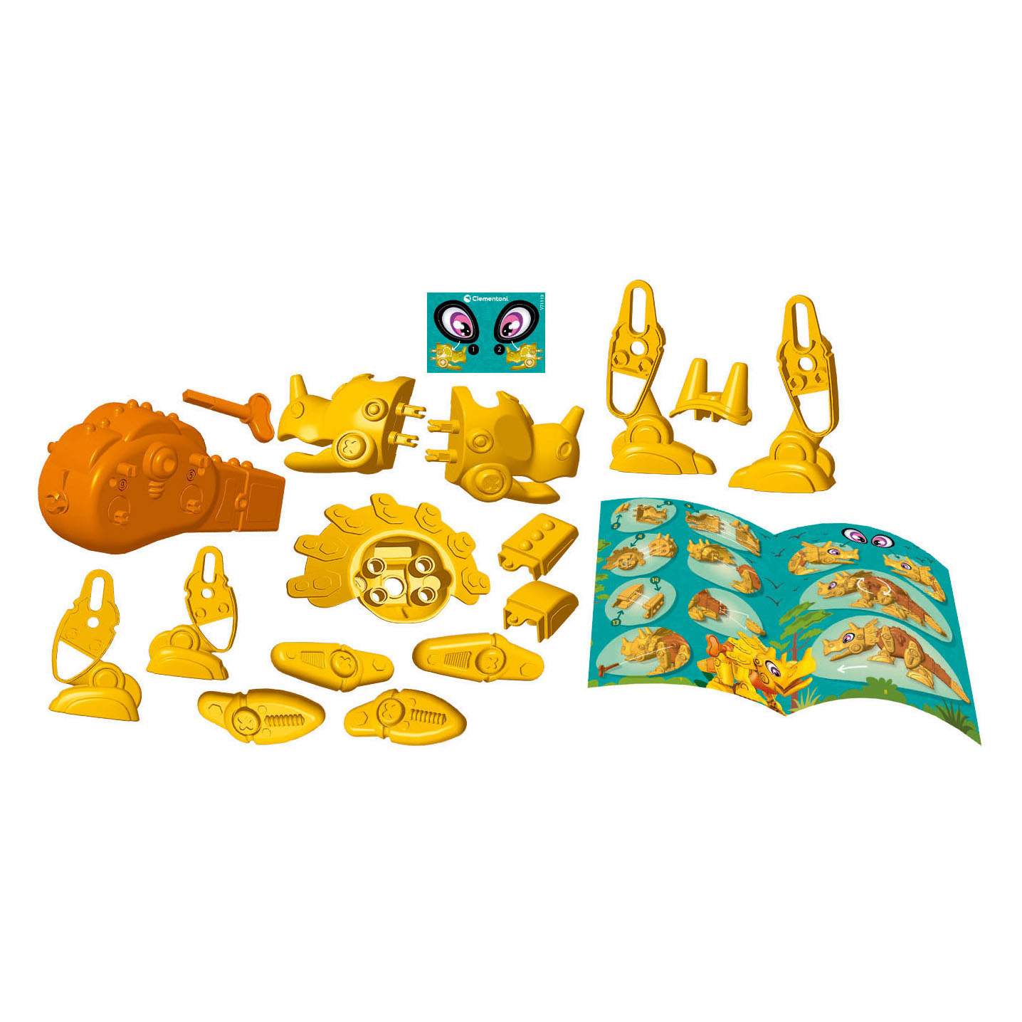 Clementoni Wetenschap & Spel Junior - Dino Bot Triceratops