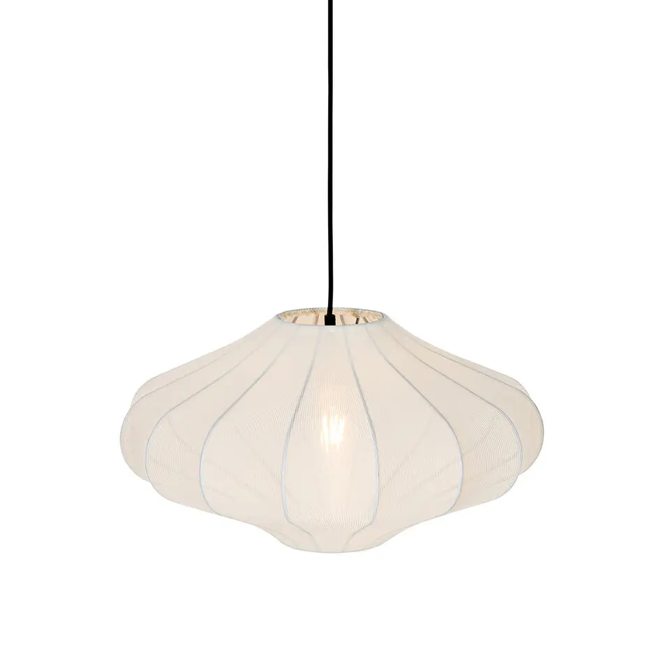 Qazqa hanglampen plu wit e27