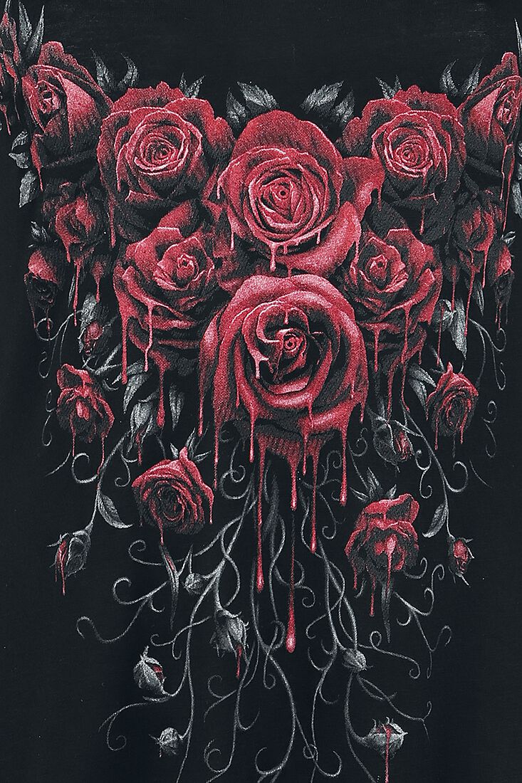 Blood Rose | Spiral Top
