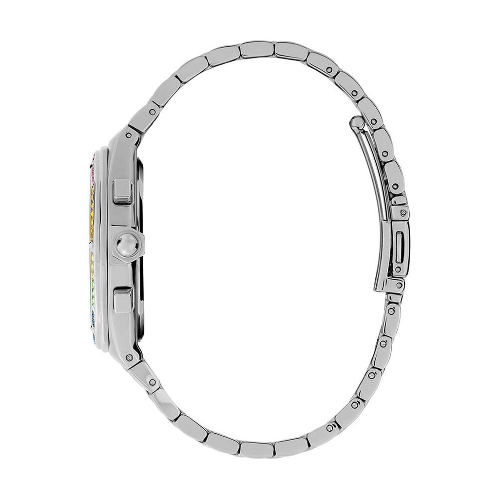 Montre Olivia Burton Hexa Multifonction Argenté