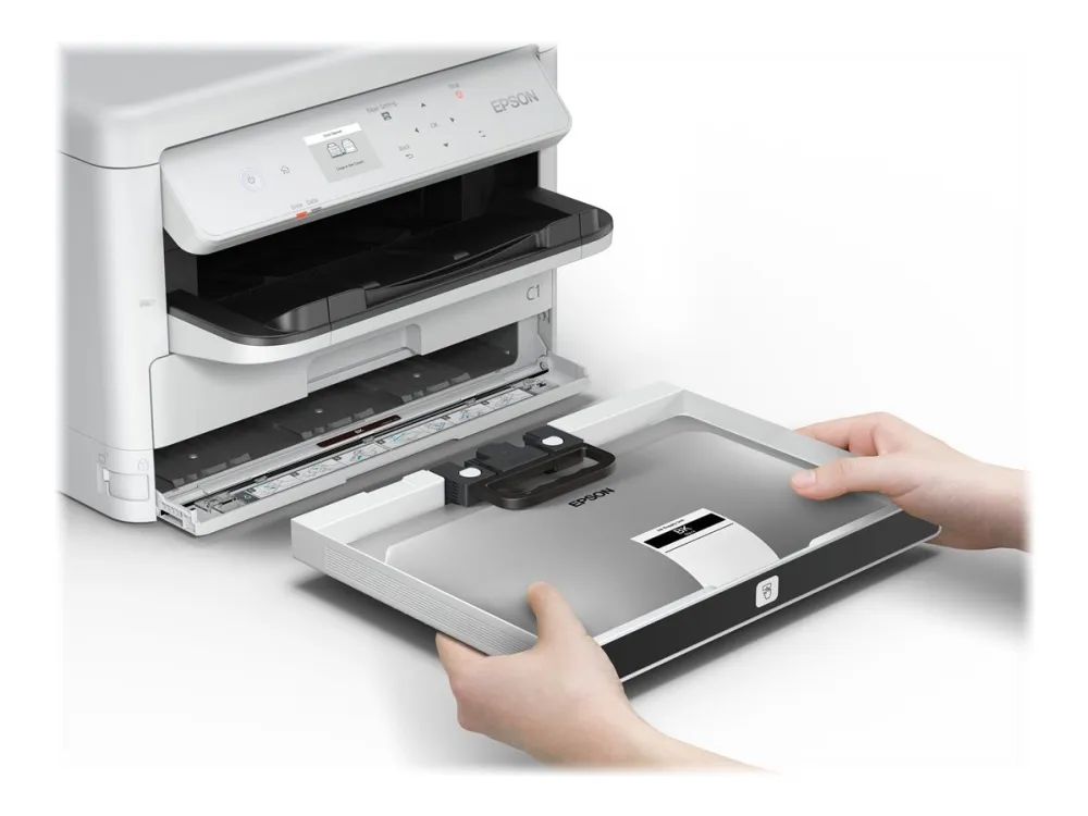 Epson WorkForce Pro WF-M5399DW - Printer - S/H - Duplex - blækprinter - A4/Legal - 1200 x 2400 dpi - op til 25 spm - kapacitet: 330 ark - USB 2.0, Gigabit LAN, Wi-Fi(ac)