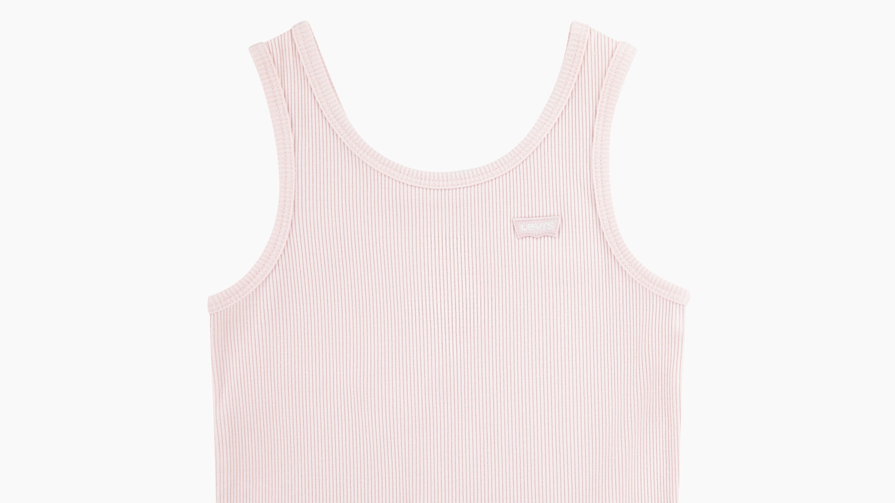 Enfant débardeur côtelé Meet And Greet - Chalk Pink - Rose