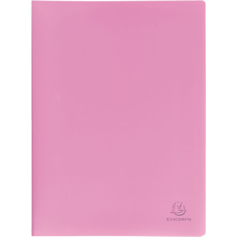 Protège-documents Exacompta polypropylène opaque A4 30 pochettes - 60 vues couleurs assorties
