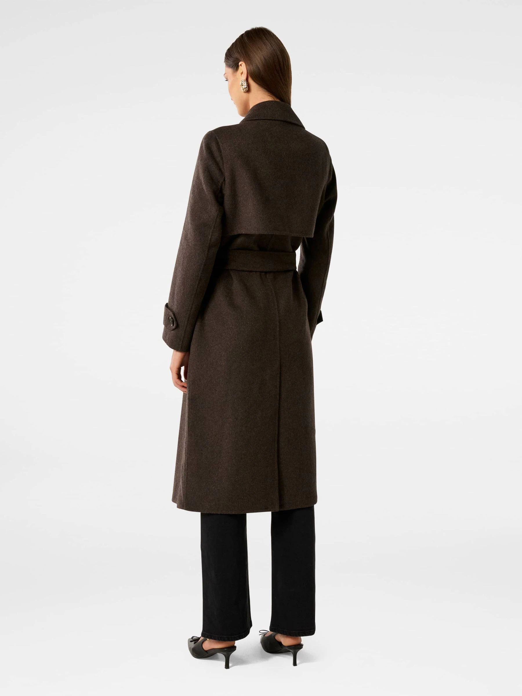 Forever New Elise Felled Trench Coat