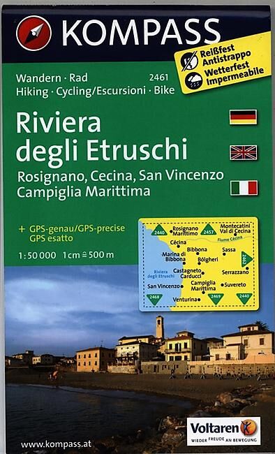 KOMPASS - 2461 RIVIERA DEGLI ETRUSCHI 1 50 000