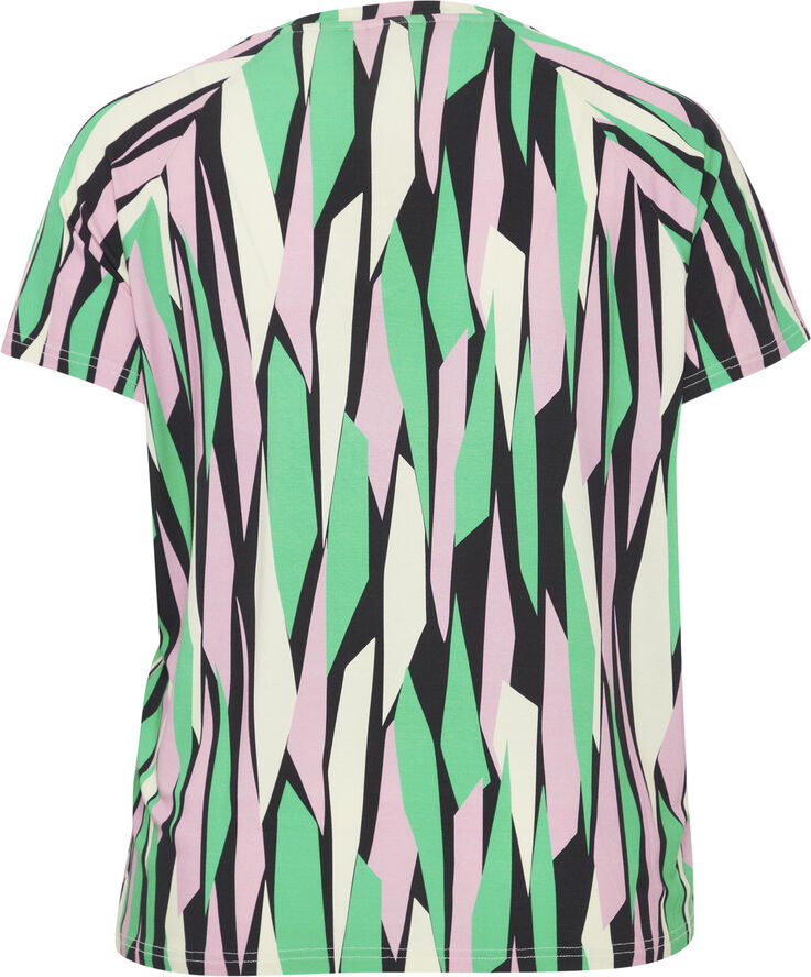 Simple Wish SWDOT TEE 1 Pink frosting aop graphic