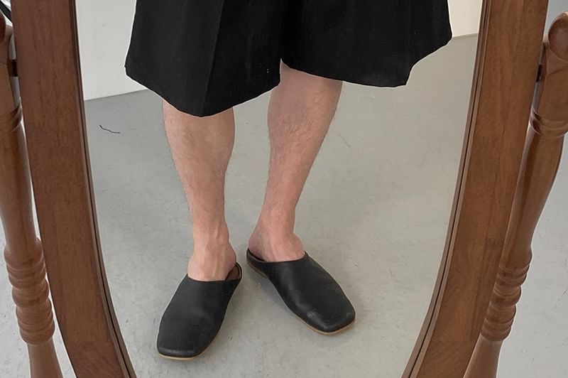Adotuastic - Hoge taille effen shorts