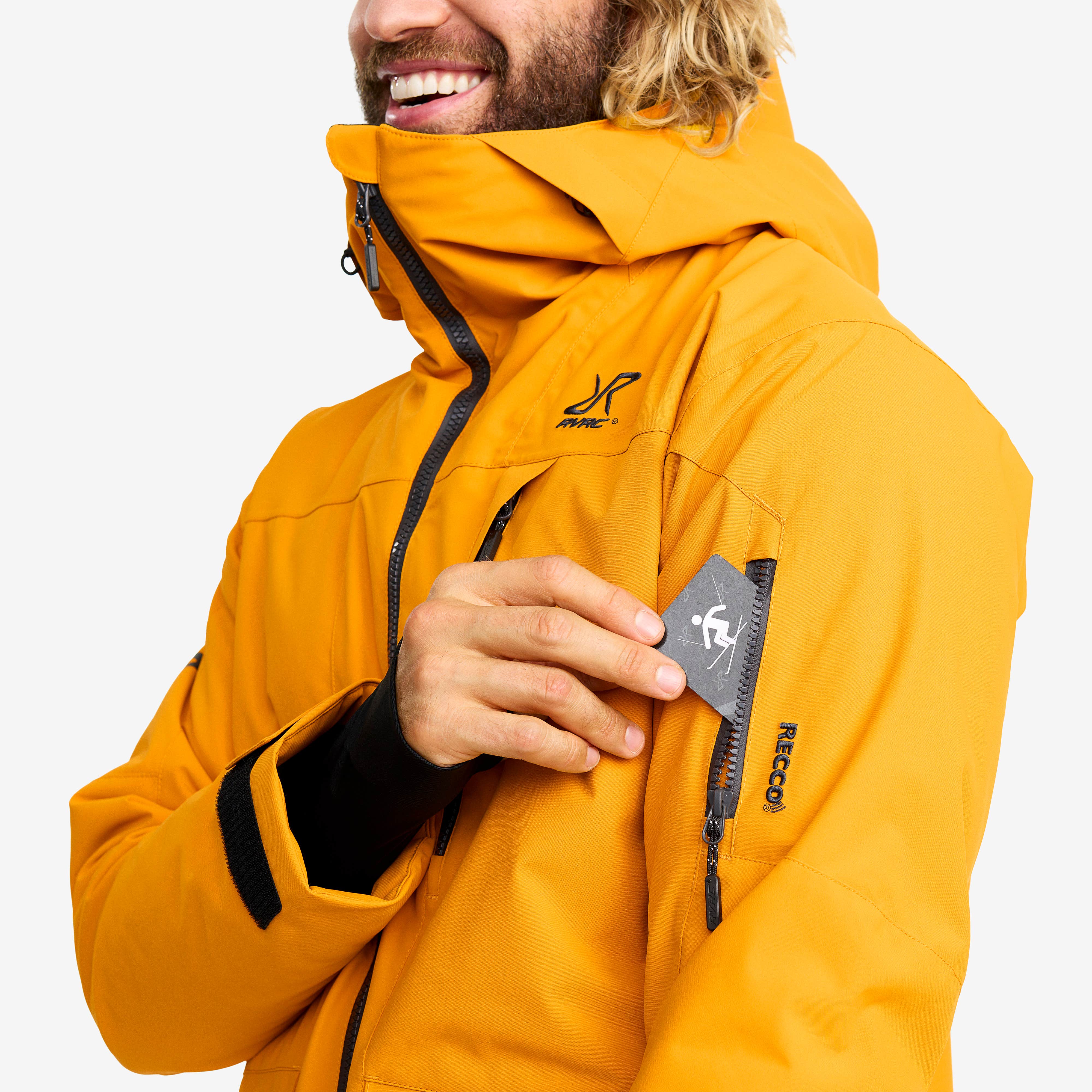 Halo 2L Insulated Ski Jacket Herre Golden Yellow