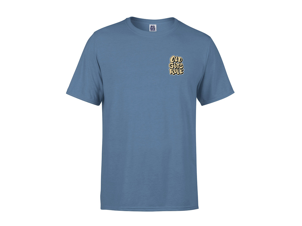 Old Guys Rule Been Around the Block III heren t-shirt