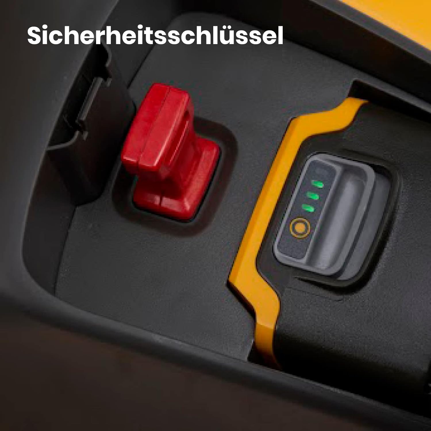 STIGA Akku-Rasenmäher-Set Collector 132e, Schnittbreite 30 cm, 20 V (4 Ah) ePower-Akku, 350 W, für Gärten bis 150 m², Inkl. Akku und Ladegerät, Gelb/Schwarz