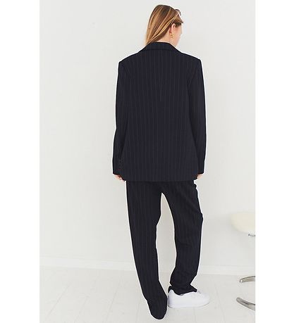 Designers Remix Bukser - Cargo - Zoe - Navy/White Pinstripe