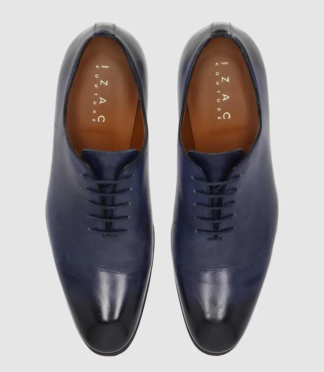 Richelieu en cuir marine OTHELO