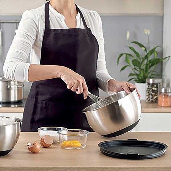 Bol pâtissier 24 cm + couvercle