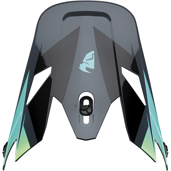 Thor Motocross - Casque Sector Fader Gris / Jaune / Bleu