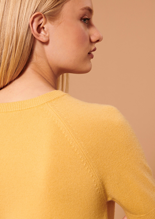 Pull Pastellejaune en laine
