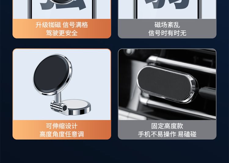 MECHA - Magnetische (compatibel met MagSafe) opvouwbare telefoonhouder