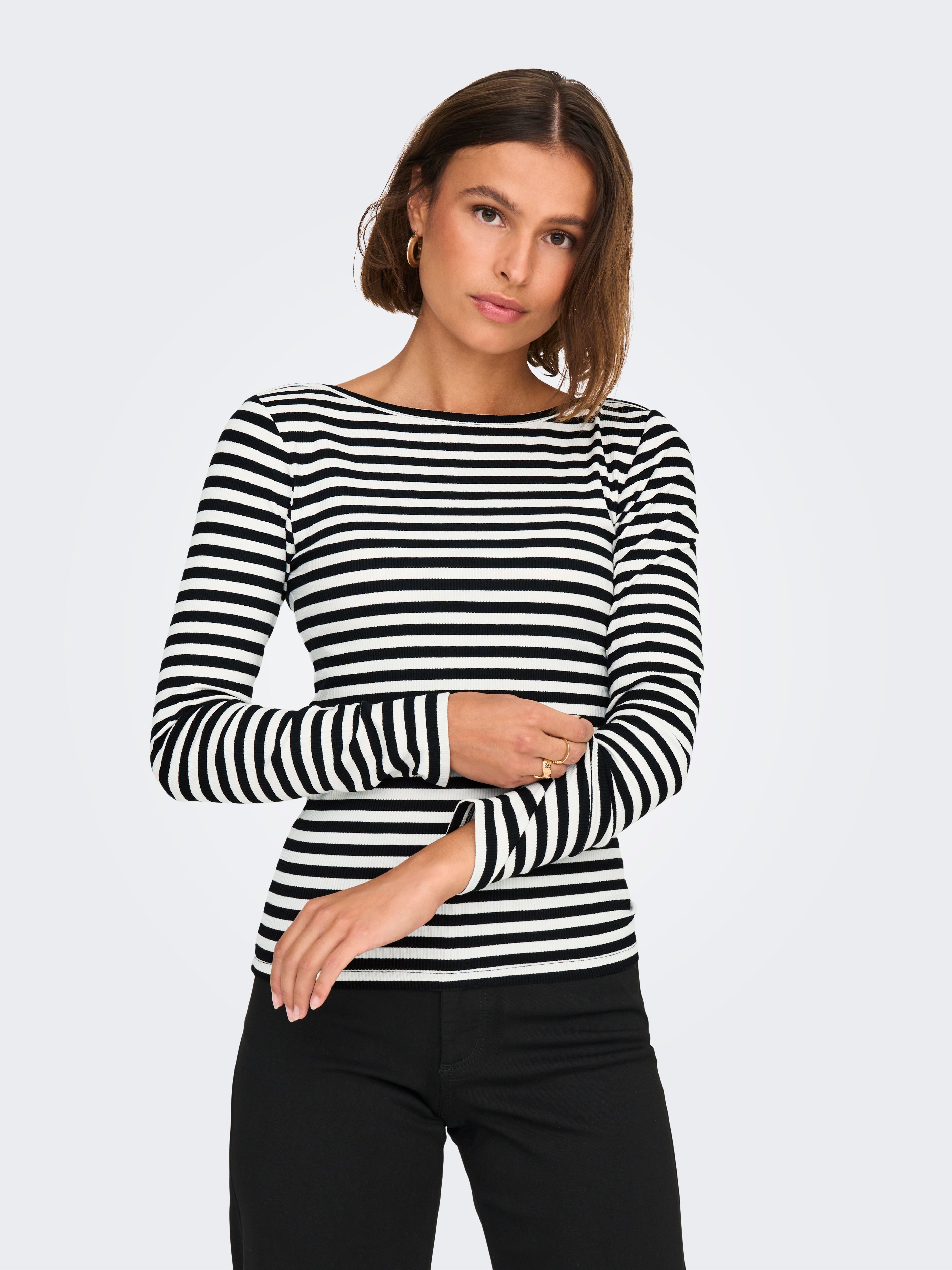 ONLTRISTA Top Black
