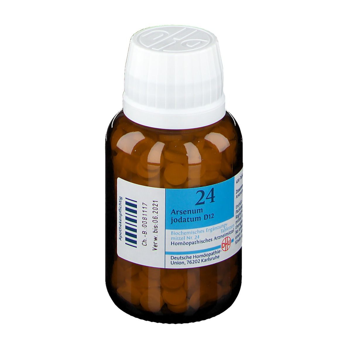 DHU Biochemie 24 Arsenum jodatum D12