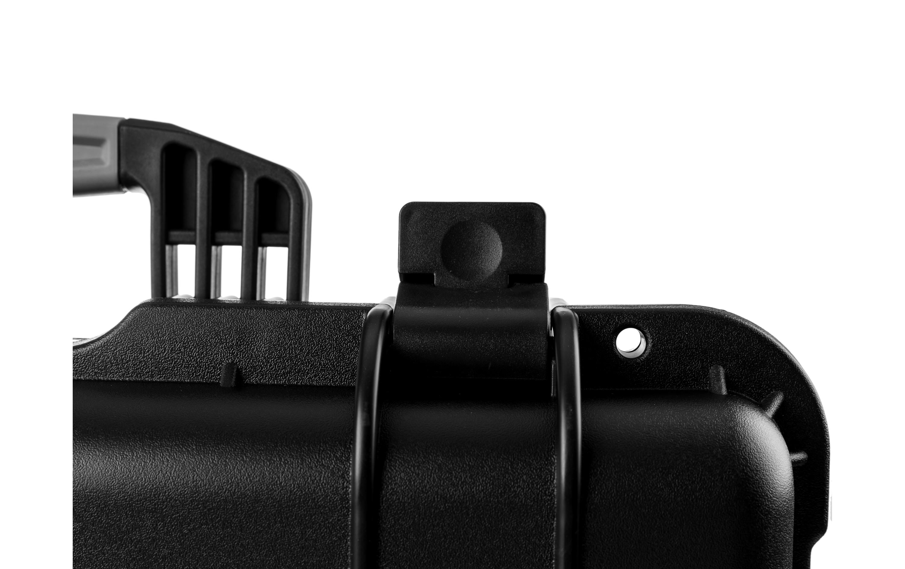Schutzkoffer mit Schaumstoffeinlage, 42.9 l, Schwarz<br>Für den sicheren Transport von empfindlichen Geräten