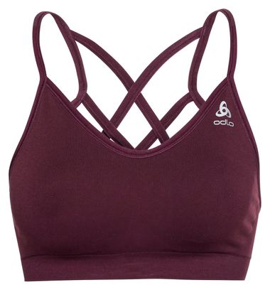 Brassière Odlo SeaManches Longuesess Soft Rouge Gris Femme