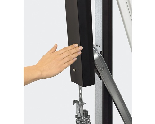 Hörmann Berry 902 draaipoort, 2250x1920 mm, wit