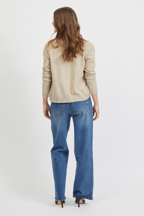 Vila beige dames vest