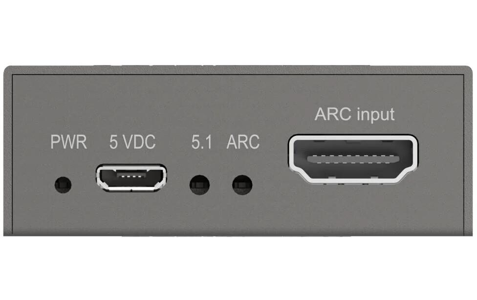 Audio Extraktor Connect ARC13<br>HDMI-Audio-Auskoppler mit ARC