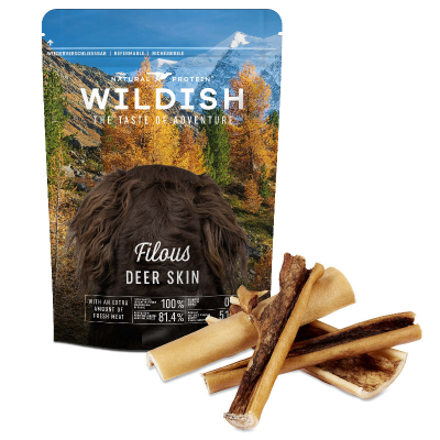 Wildish Dog Filous Deer Skin Hundesnack 70g