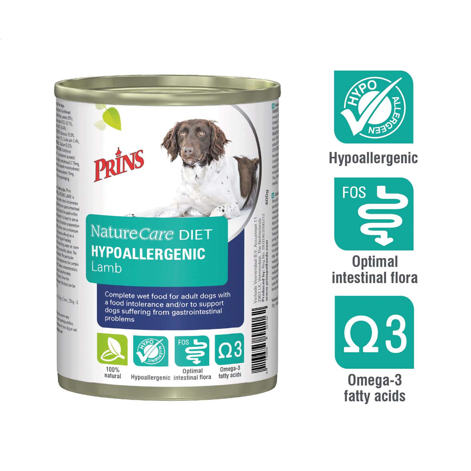 Prins NatureCare Diet Dog Hypoallergenic