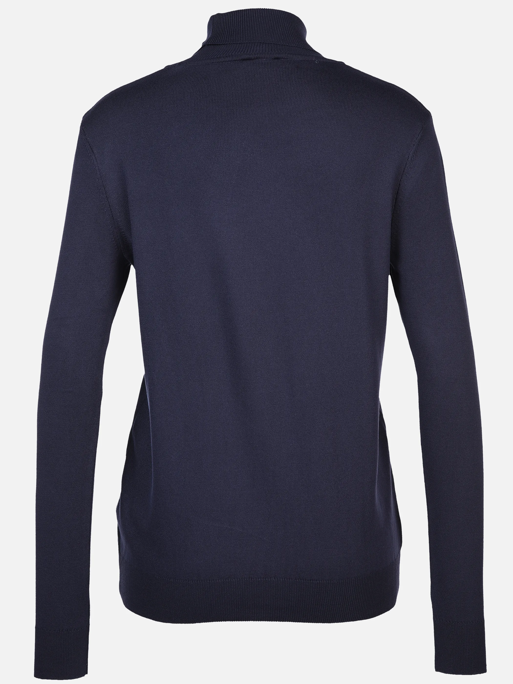 Damen Rollkragen Pullover unifarben