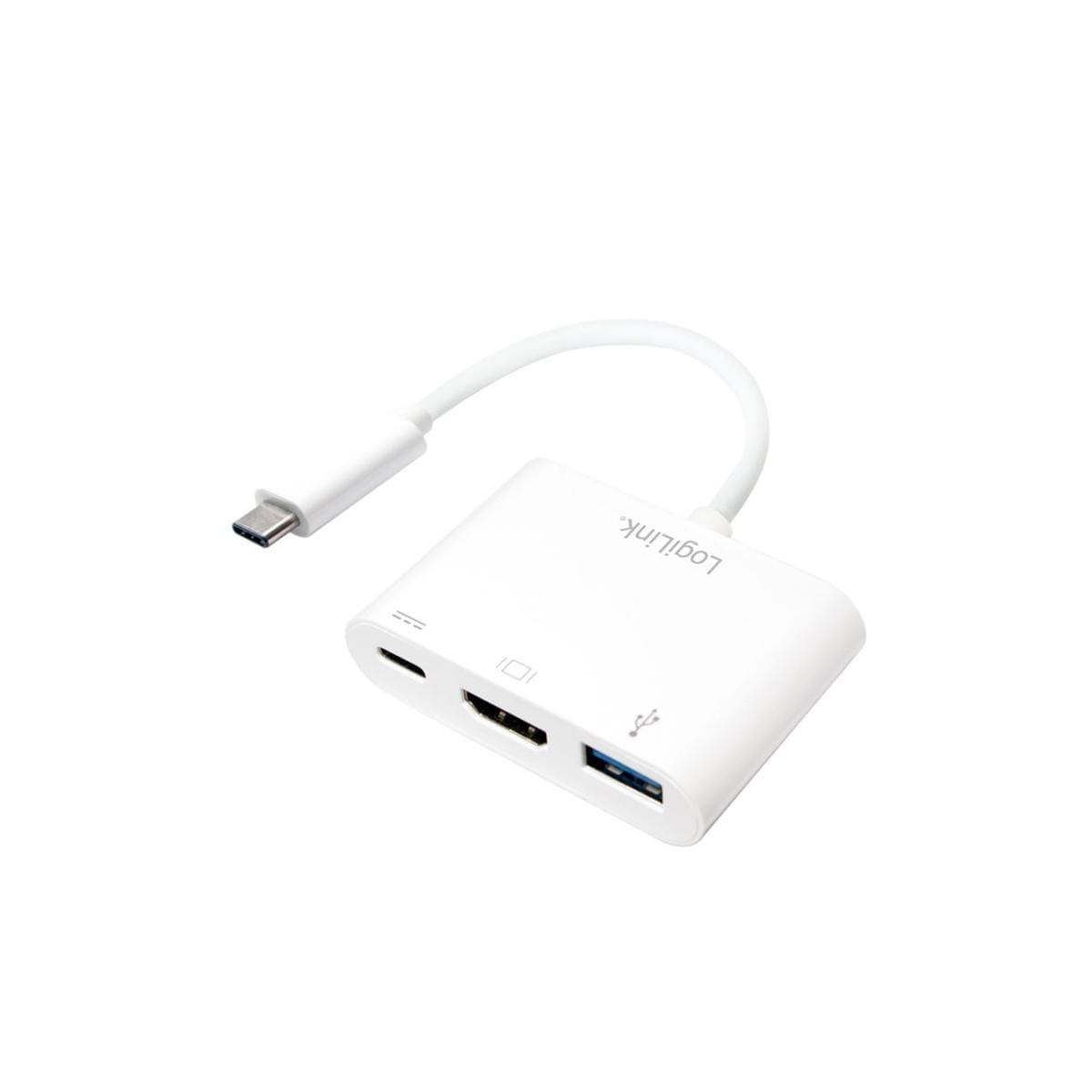 LogiLink USB-C -> HDMI + USB-C + USB