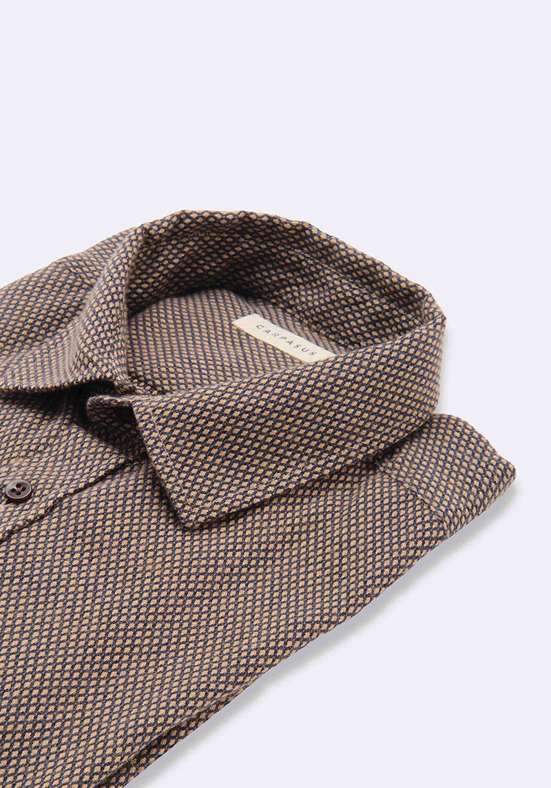 Carpasus Casual Herren-Hemd Lynx Ochre