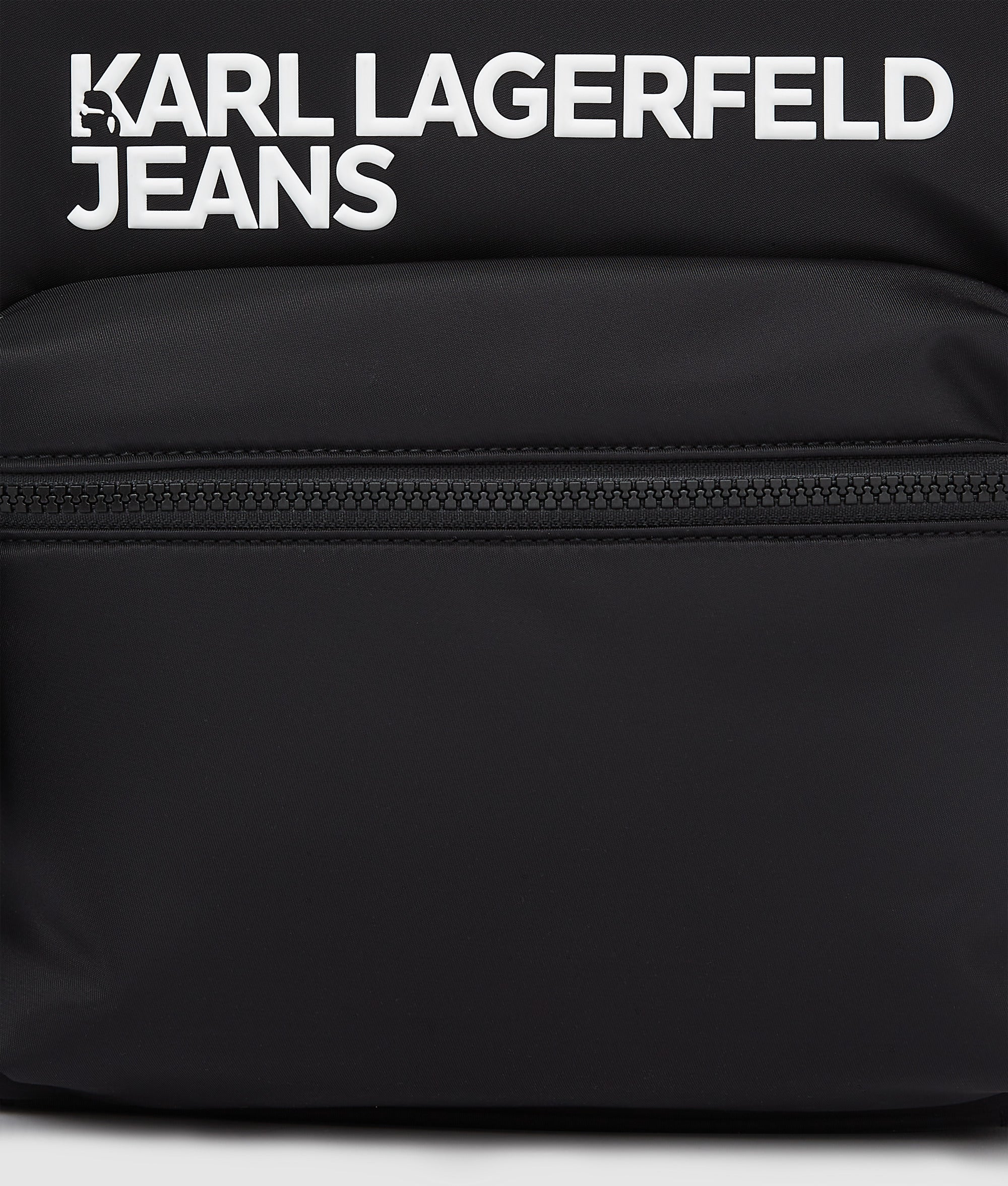 Nylon rugzak met logo
