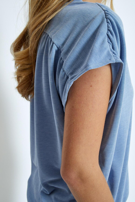 Minus blauwe dames t-shirt