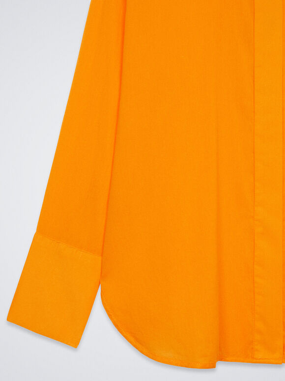 Camisa 100% Algodón - Naranja
