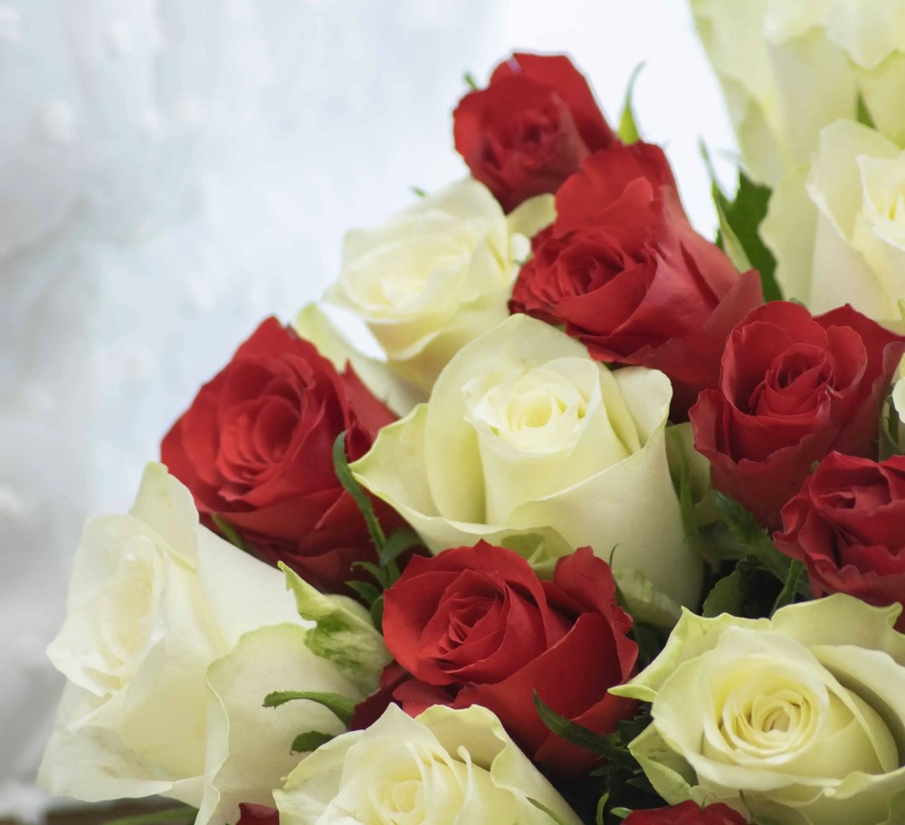 Bouquet de roses - 60 tiges