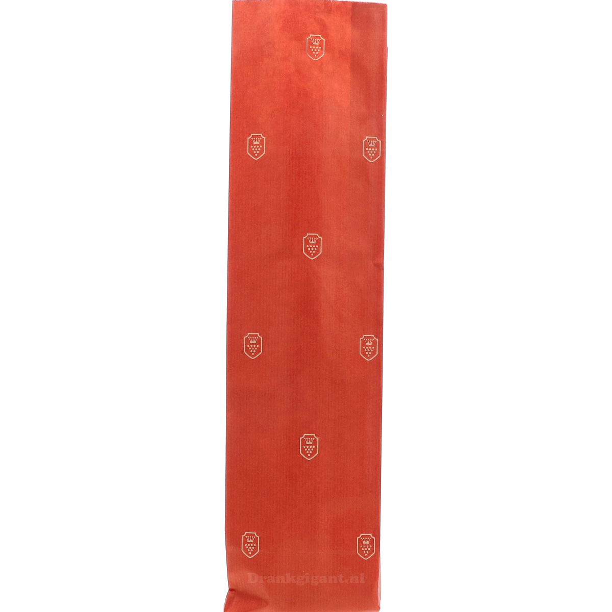Fleszak Rood Met Druif Motief