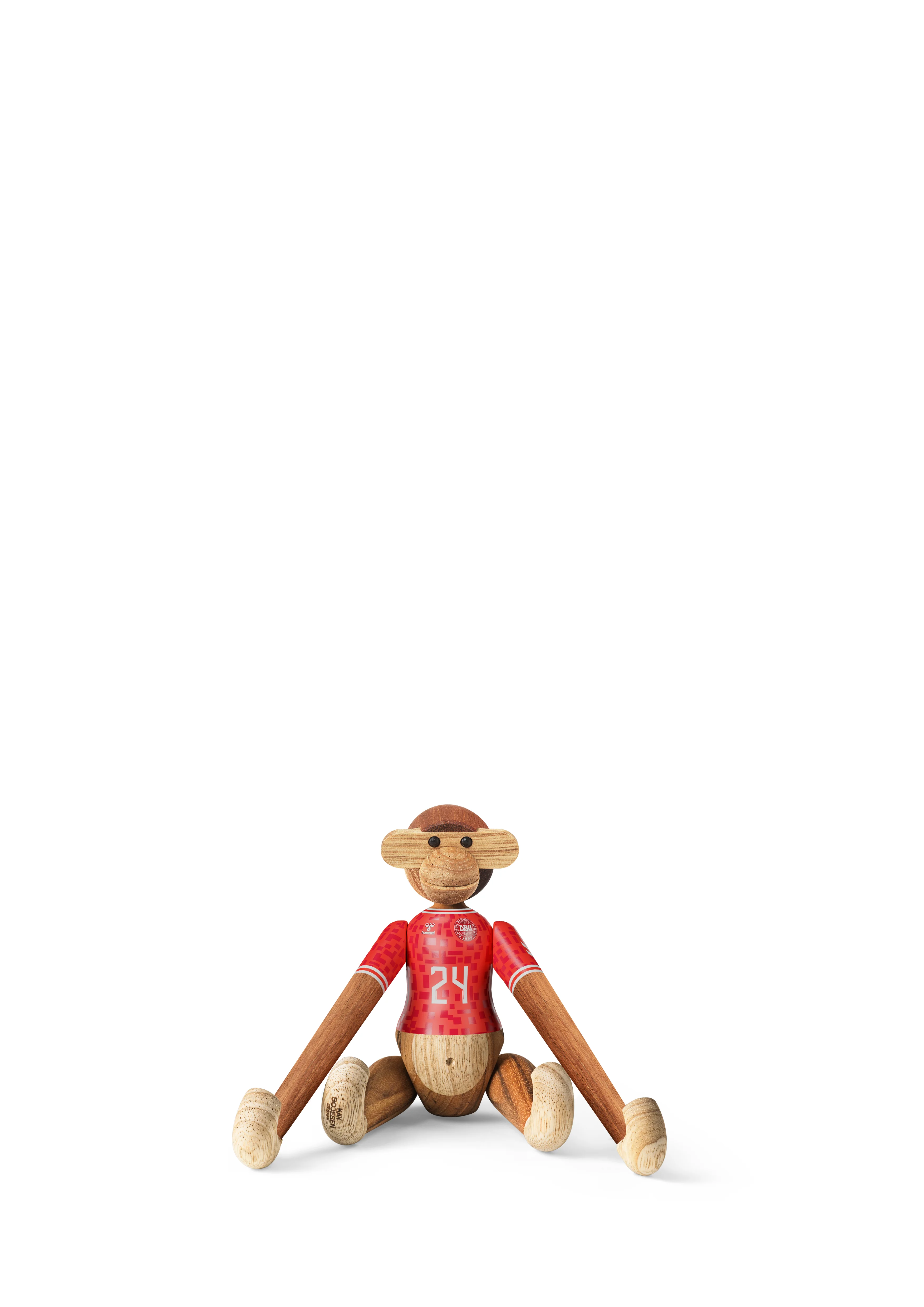 Kay Bojesen  x DBU Herre 2024, mini - teak/limba