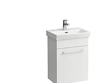 Laufen PRO N møbelpakke - PRO N møbelpakke 50 cm, 1 venstrehængslet låge. Mat hvid