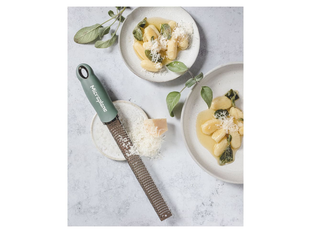 Zesteur râpe Classic Microplane - Vert eucalyptus - Microplane