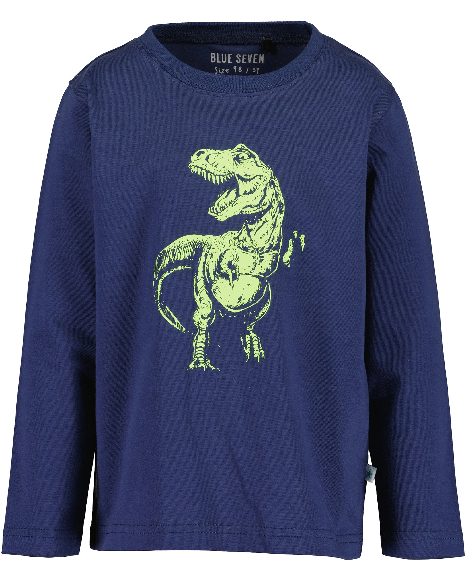 Langarmshirt BIG DINO in ultramarin