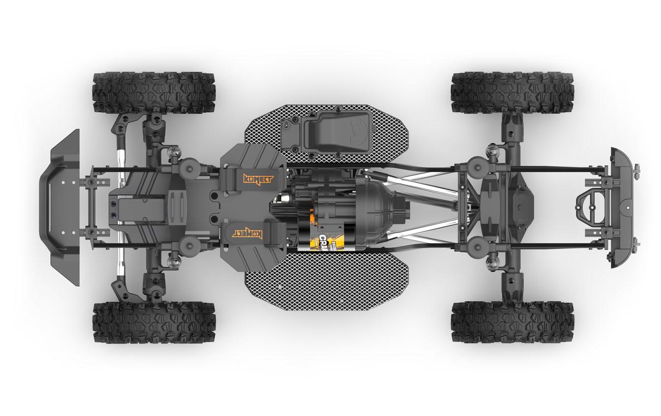 Scale Crawler CRX2.1 Chassis Bausatz, 1:10<br>Rock Crawler Builders Kit ohne Elektronik